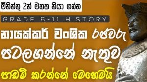 History Grade 6-11 Tricks | Nayakkar PDF